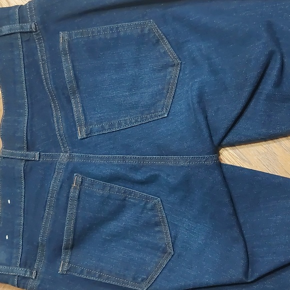 LOFT petite size 2 dark denim skinny stretch Jeans - Picture 2 of 5